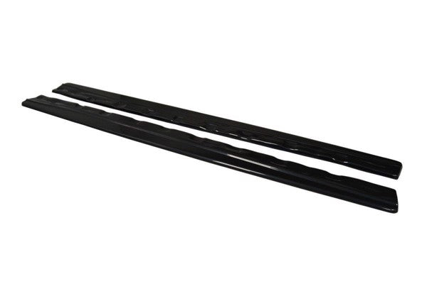 Maxton Side Skirts Diffusers Honda Civic Mk9 Facelift - Gloss Black