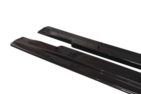 Maxton Side Skirts Diffusers Hyundai Genesis Coupé Mk.1 - Gloss Black