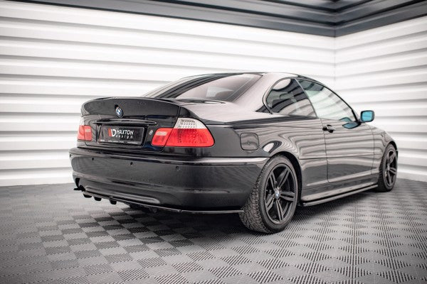 Maxton Rear Spoiler / Lid Extension BMW 3 E46 Coupe < M3 Csl Look > (For Painting)
