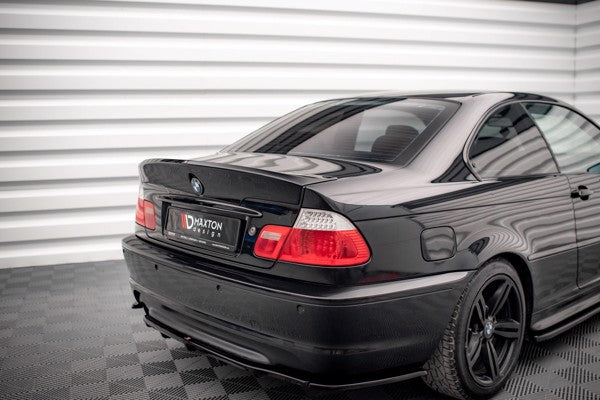 Maxton Rear Spoiler / Lid Extension BMW 3 E46 Coupe < M3 Csl Look > (For Painting)