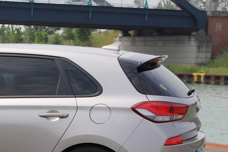 Maxton Spoiler Extension Hyundai I30 Mk3 Hatchback - Gloss Black
