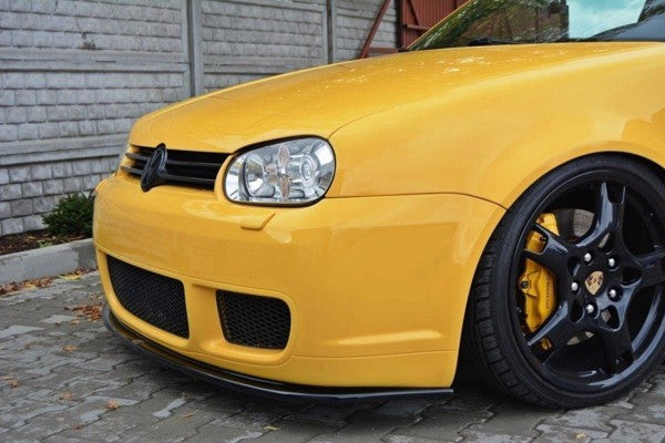 Maxton Front Splitter VW Golf Iv R32 - Gloss Black