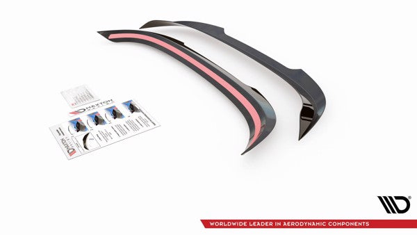 Maxton Spoiler Cap Volkswagen Golf 8 Gti Clubsport - Gloss Black