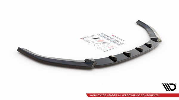 Maxton Front Splitter Audi A3 Sportback 8V - Gloss Black