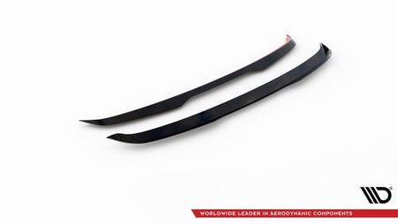 Maxton Spoiler Cap Audi A3 Sportback 8Y - Gloss Black