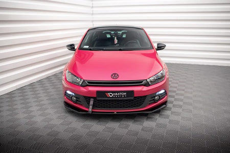 Maxton Front Splitter V.2 Volkswagen Scirocco Mk3 - Gloss Black