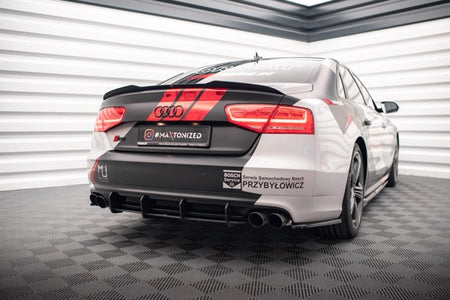 Maxton Street Pro Rear Diffuser Audi S8 D4 - Black