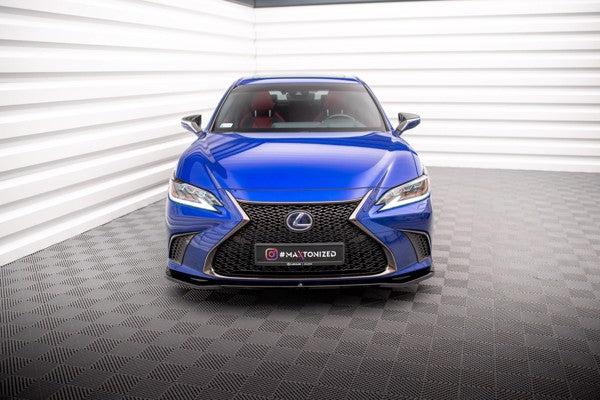 Maxton Front Splitter V.1 Lexus Es F Sport Mk7 - Gloss Black