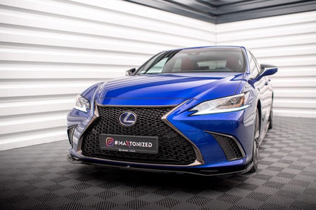 Maxton Front Splitter V.1 Lexus Es F Sport Mk7 - Gloss Black