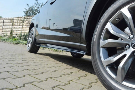 Maxton Side Skirts Diffusers Lexus Nx Preface/Facelift - Gloss Black