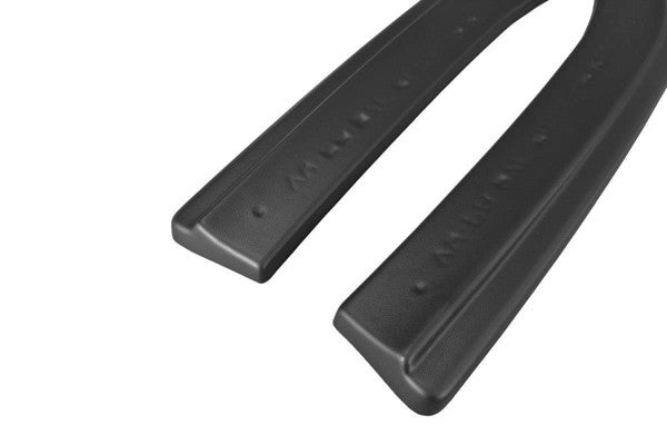 Maxton Rear Side Splitters VW Passat B7 R-Line Variant - Gloss Black