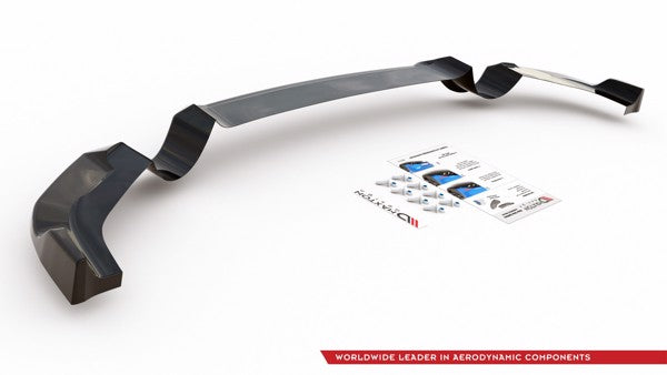 Maxton Central Rear Splitter Hyundai I30 N Mk3 Hatchback - Gloss Black