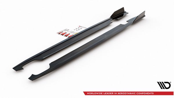 Maxton Side Skirts Diffusers Audi S6 / A6 S-Line C7 Fl