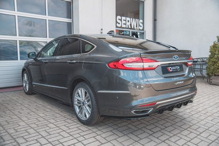 Maxton Rear Side Splitters Ford Mondeo VIgnale Mk5 Facelift - Gloss Black
