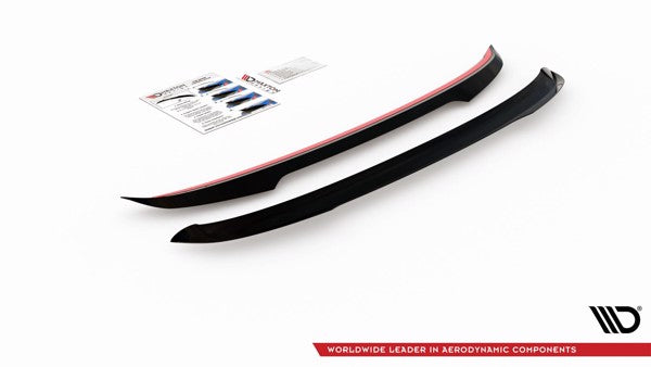 Maxton Spoiler Cap Volkswagen Golf 8 Gti - Gloss Black