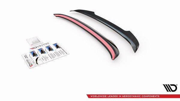 Maxton Spoiler Cap Volkswagen Golf 8 Gti - Gloss Black