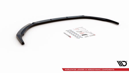 Maxton Front Splitter V.2 Peugeot 308 Gt Mk2 Facelift - Gloss Black