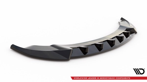 Maxton Front Splitter V.1 Tesla Model Y - Gloss Black