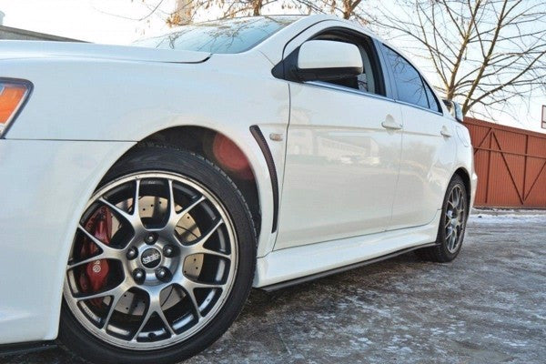 Maxton Racing Side Skirts Diffusers Mitsubishi Lancer Evo X