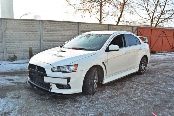 Maxton Racing Side Skirts Diffusers Mitsubishi Lancer Evo X