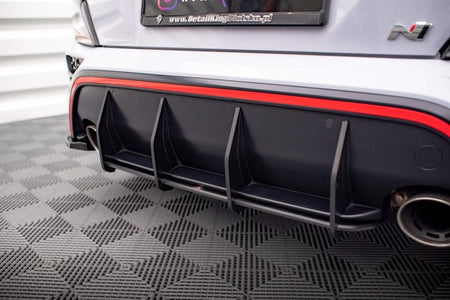 Maxton Street Pro Rear Diffuser Hyundai Kona N Mk1 - Black