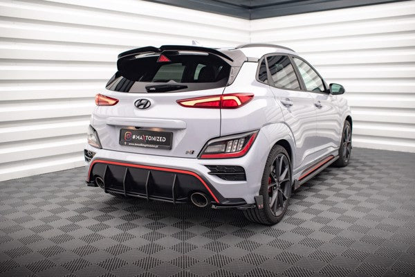 Maxton Street Pro Rear Diffuser Hyundai Kona N Mk1 - Black