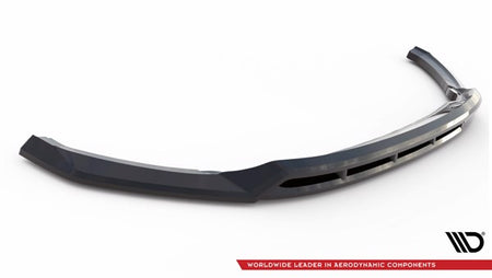 Maxton Front Splitter Ford Edge Mk2 - Gloss Black