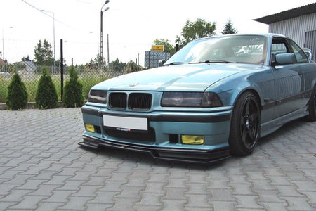 Maxton Front Splitter V.2 BMW M3 E36 - Gloss Black