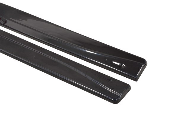 Maxton Side Skirts Diffusers BMW M4 F82 - Gloss Black