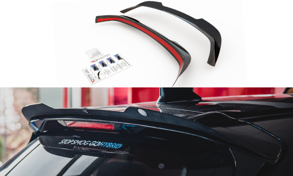 Maxton Spoiler Cap Toyota Corolla Xii Hatchback - Gloss Black