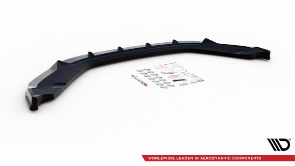 Maxton Front Splitter V.1 Skoda Kodiaq Mk1 Facelift - Gloss Black