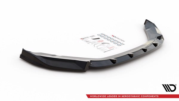 Maxton Front Splitter V.1 Skoda Kodiaq Mk1 Facelift - Gloss Black