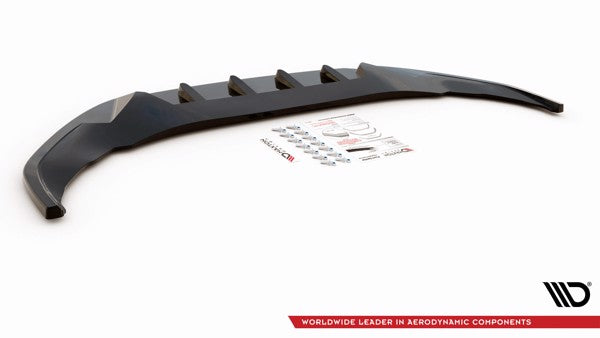 Maxton Front Splitter V.2 Volkswagen Arteon R - Gloss Black