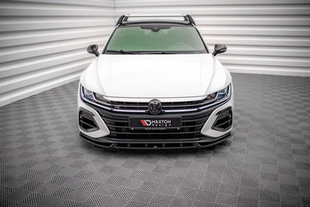 Maxton Front Splitter V.2 Volkswagen Arteon R - Gloss Black