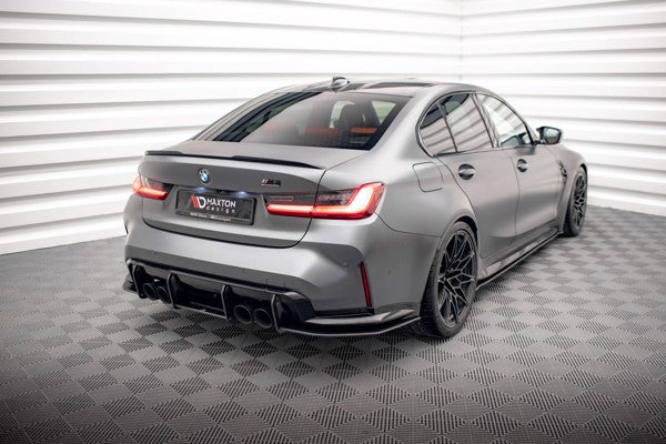 Maxton Street Pro Rear Diffuser BMW M3 G80 - Black
