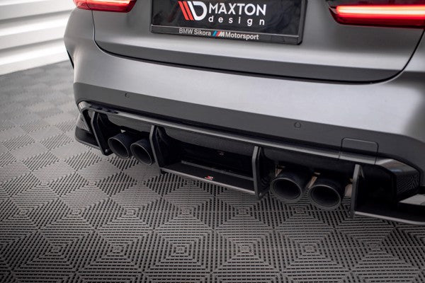 Maxton Street Pro Rear Diffuser BMW M3 G80 - Black