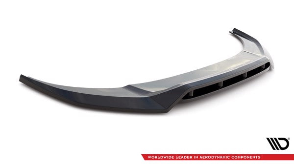 Maxton Front Splitter V.3 Audi RSQ8 Mk1 - Gloss Black