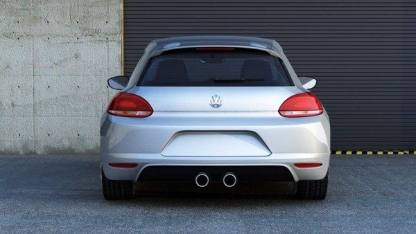 Maxton Rear Bumper Extension VW Scirocco Standard (Scirocco R Look) - Not primed
