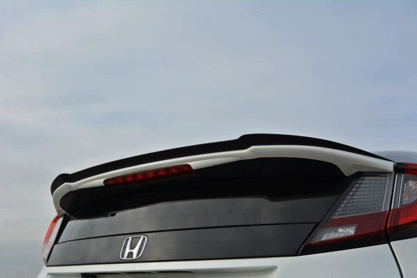 Maxton Spoiler Cap Honda Civic Mk9 Facelift - Gloss Black