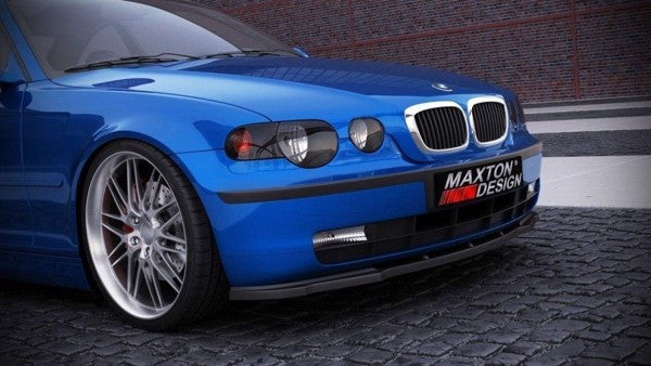 Maxton Front Splitter BMW 3 E46 Compact - Gloss Black
