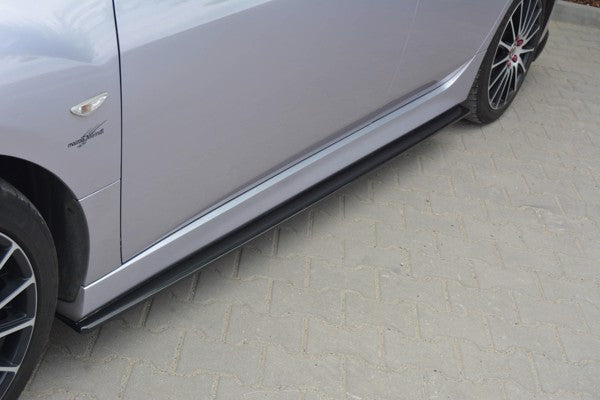 Maxton Side Skirts Diffusers Mazda 6 Mk2 Sport Hatch (Gh-Series) Preface - Gloss Black