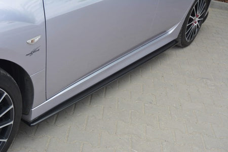 Maxton Side Skirts Diffusers Mazda 6 Mk2 Sport Hatch (Gh-Series) Preface - Gloss Black
