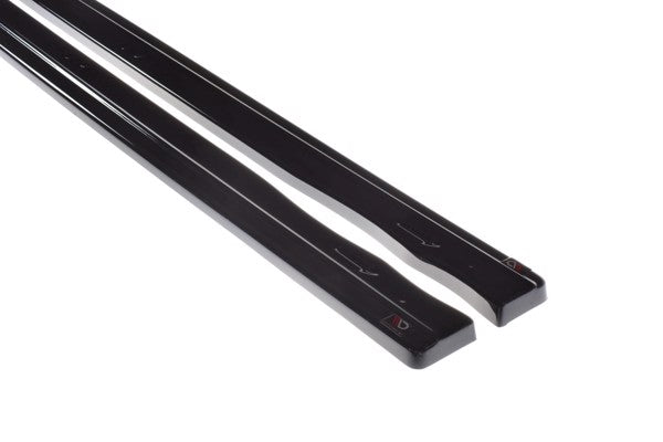 Maxton Side Skirts Diffusers Mini Cooper S Mk3 Preface 3-Door (F56) - Gloss Black