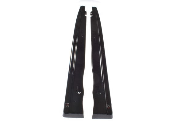Maxton Side Skirts Diffusers Mini Cooper S Mk3 Preface 3-Door (F56) - Gloss Black