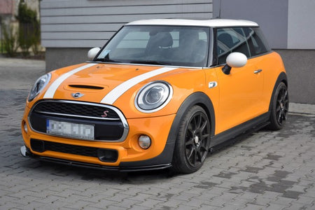 Maxton Side Skirts Diffusers Mini Cooper S Mk3 Preface 3-Door (F56) - Gloss Black