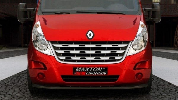Maxton Front Splitter Renault Master Mk3 - Gloss Black