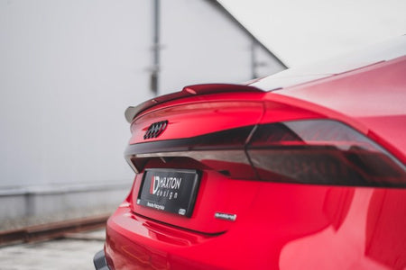 Maxton Spoiler Cap Audi A7 C8 / C8 S-Line / S7 C8 / RS7 C8 - Gloss Black