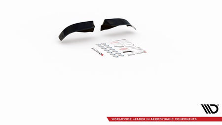Maxton Front Side Splitters BMW M5 E39 - Gloss Black