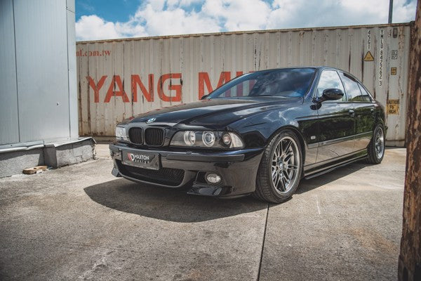 Maxton Front Side Splitters BMW M5 E39 - Gloss Black
