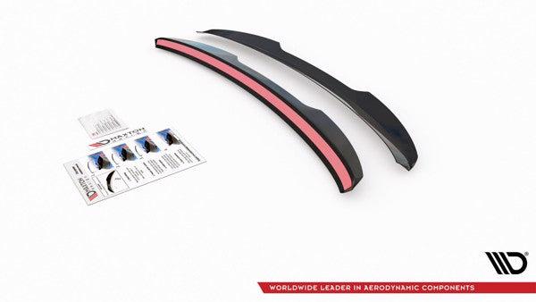 Maxton Spoiler Cap Skoda Karoq Sportline - Gloss Black